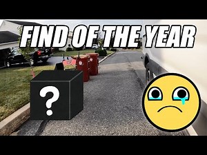 I HAD TO LEAVE $1000 ITEM AT THE CURB! - Trash Picking Ep. 980