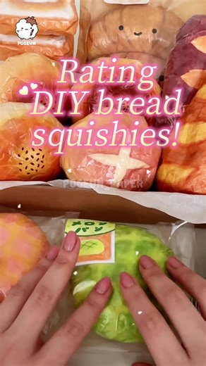 Rating My Handmade Bread Squishies