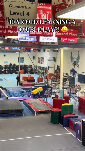 Andddd it’s truly a work in progress because I just recently started learning this — but 3rd times a charm 😝 #thisisten #level9gymnast #type1gymnast #airbornegymnastics #workinorogress