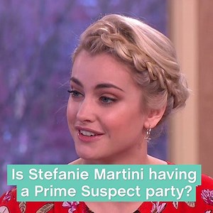 If Stefanie Martini wants to watch her Prime Suspect 1973 debut tonight, she's missing something crucial... 😮 | This Morning