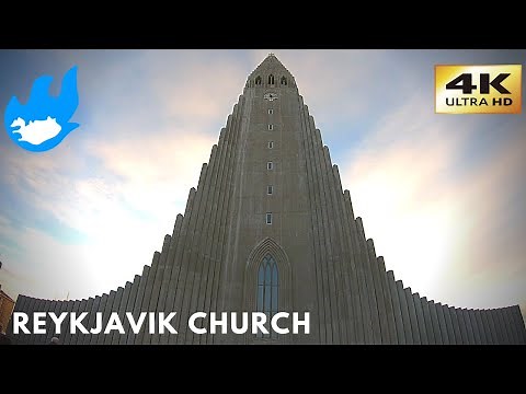 Hallgrímskirkja church - Look Inside [4K]