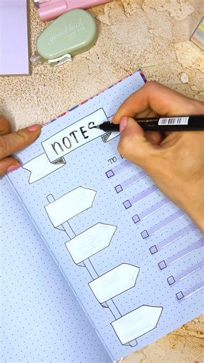 CUTE PAGE DESIGN 📒🩷 #art #plannerlayout #journaling #plannertips #diy #aesthetic #pagedesign