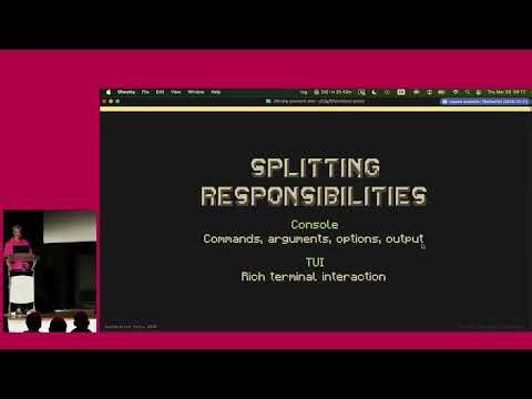 Concevoir des TUI en PHP : le composant Symfony Terminal par Fabien Potencier