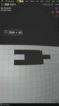 #12 Fill faces in Blender Quick tips #blender3d #blender #tutorial #tips #tipsandtricks #digitalart