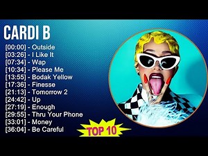 Cardi B 2025 MIX Playlist - Outside, I Like It, Wap, Please Me