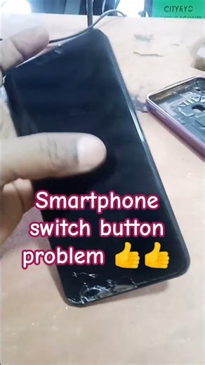 smartphone switch button problem #switch on nahin ho raha hai #how to repair switch button #shorts
