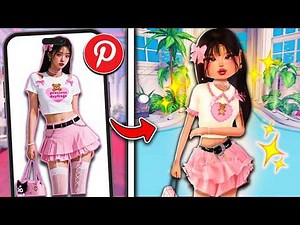 I Recreated *PINTEREST OUTFITS* to WIN EVERY ROUND in Dress to Impress (Roblox)
