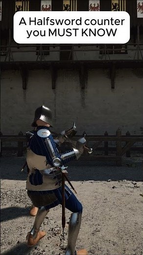 A HALF SWORD TECHNIQUE YOU MUST KNOW TO DEFEND ANY AXE USER