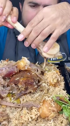 44K views · 466 reactions | ASMR; Eating Chicken Leg Biryani Tandoori Legs Real Mukbang No Talking #ASMR #EatingShow #ChickenLegBiryani #TandooriLegs #RealMukbang #NoTalking #SpicyFood #ASMRMukbang #IndianFood #FoodLover #EatingSounds #ASMRVideo #DeliciousFood part 7 | Rfeating Asmr | Facebook