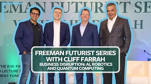 Freeman Futurist Series: Business Disruption: AI, Robotics and Quantum Computing | Rob Hays