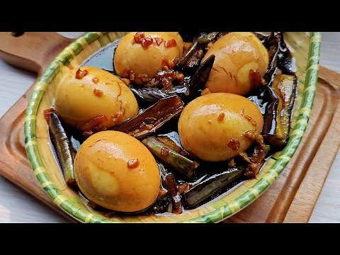 Adobong Itlog: Easy Egg Adobo Recipe You'll Love! 🥚🇵🇭 (Adobong Itlog At Talong)