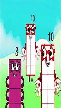 ‪@Numberblocks‬ Two, Eight, Ten and Sixteen explore their bases.