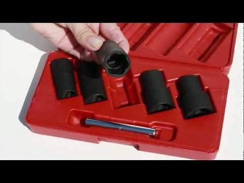 Access Tools - Easy Off Twist Socket Set (EO) Remove locking lug nuts