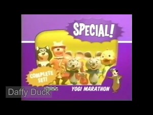 Rare Boomerang "Yogi's Space Race" Bumpers