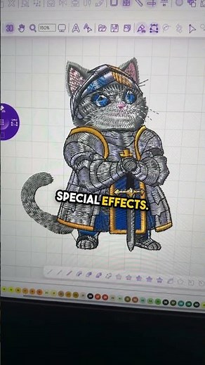 How do you create your own embroidery designs?