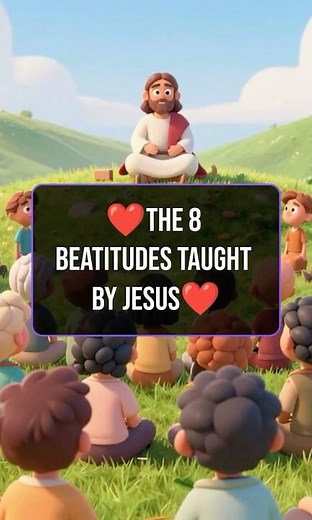 ❤️The 8 Beatitudes | Jesus Teaches Us How to Live | Bible Lessons | Parables and Bible Stories