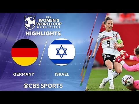 Germany vs. Israel: Extended Highlights | FIFA Women's WCQ I CBS Sports Attacking Third