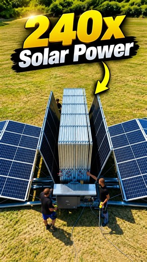 HUGE 140kW Solar Power Hidden in One Container! 📦⚡