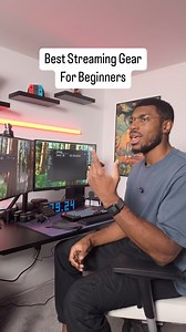 High Quality gaming stream without breaking the bank 👌 There are so many products out on the market when it comes to streaming but when you’re just starting out, you shouldn’t immediately go for the most expensive microphone/webcam. Being a consistent streamer is hard and before you spend money on really expensive equipment, you should see if you can be consistent on twitch, YouTube, or kick first. Here’s some of the products I started with Logitech c922 Webcam @logitechg Samson Microphone Capt