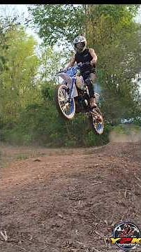 💥 Speed ​​test of a homemade dirt bike with a stock engine and basic suspension #motocross #diy #...