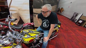MEMORABILIA MONDAY! Maximum Harley edition! Here's a quick look at two of the coolest bikes in the Hard Rock collection - Harleys from Eddie Van Halen and Bret Michaels | Hard Rock