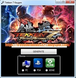 Tekken 7 Registration Code Free Download