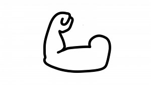 Download Muscular Arm Strength Fitness Animation for free