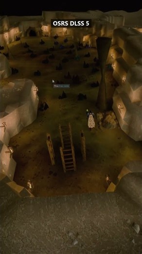 OSRS (DLSS 5 1440p): White Knight Castle Courtyard – OFF vs ON #runescape #dlss5