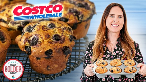 Jumbo Lemon Blueberry Costco Muffins Recipe