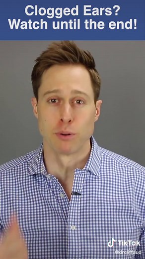 How to unclog your ears. #cloggedear #earpain #earache #audiology | ears