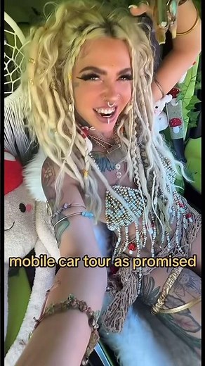 The Shanin Blake mobile car tour as promised ILYSM 🚗 🍄 🌱 #explorepage
