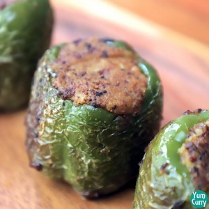 Stuffed Capsicum Youtube Channel - http://bit.ly/2ze1ZZK | Yum Curry