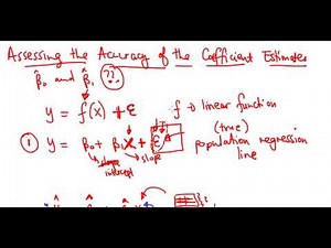 Accuracy of Coefficient Estimates: Simple Linear Regression