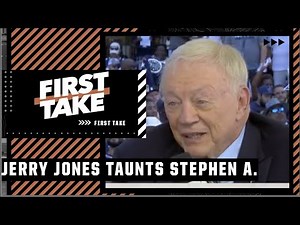 Jerry Jones to Stephen A.: Deep down inside, you're a Cowboys fan! | First Take