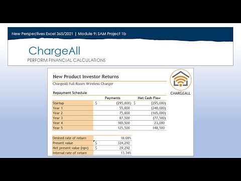 Excel Project 9b Tutorial
