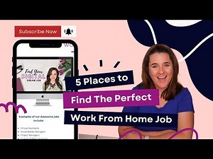 5 Ways To Find The Perfect WFH Job