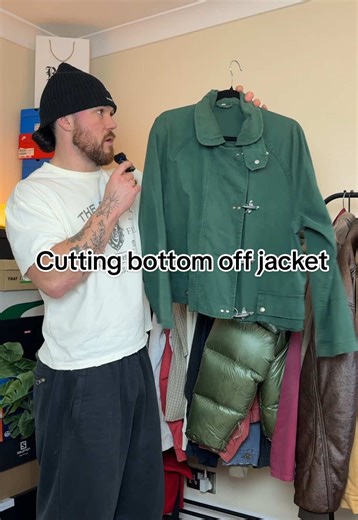 DIY Crop Jacket Transformation for Streetwear Style