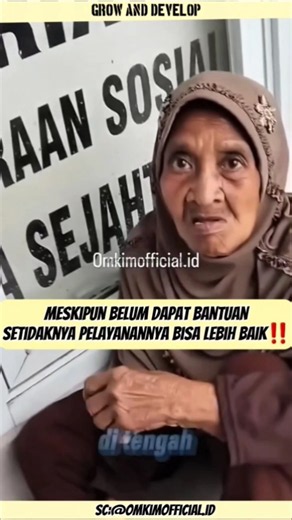 Nenek Hanya Berharap dengan Usahanya ,namun ternyata sia sia🥺
