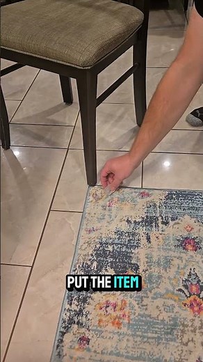 How To Fix a Curling Carpet Corner #homehacks