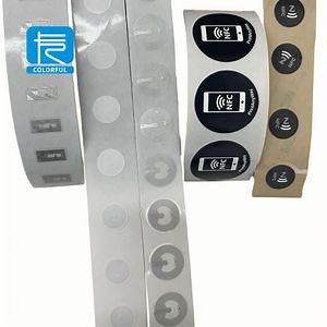 [Hot Item] Rewritable NFC Tag Sticker NFC Label Stickers 213 215 216 NFC Label Tag NFC Sticker RFID Barcode Paper Sticker Label