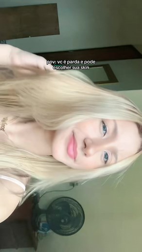 Vídeo de rebequinha (@rebecamento) relacionado a pele parda