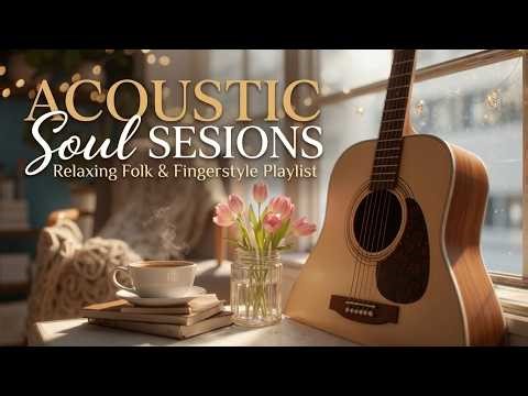 Relaxing Acoustic Guitar Music - Soft Fingerstyle Guitar Instrumental For Study and Focus