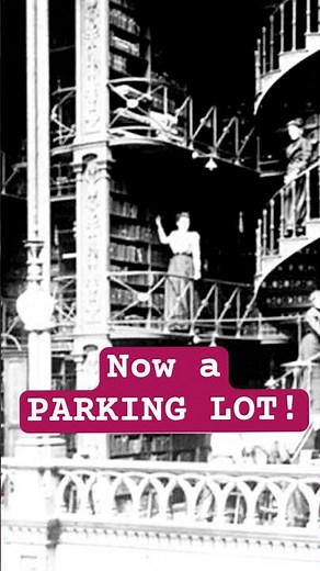The Most STUNNING Library…demolished for a parking lot