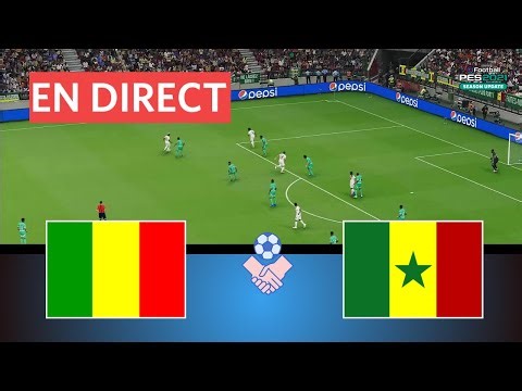 EN DIRECT – Sénégal vs Mali | Simulation de la Coupe des Nations 2025 | Gameplay PES 21