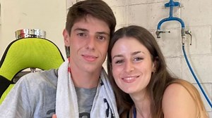 La novia de Dean Berta Viñales le despide con una emotiva carta