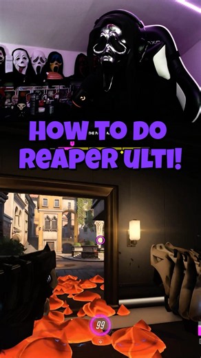 How to do Reapers ultimate!😈|OW2 #overwatch2 #gaming #ow2 #reaper