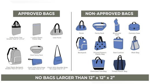 California State Fair: What bags are allowed?
