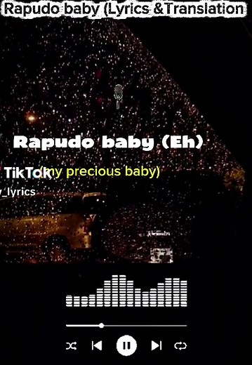 Rapudo Baby: Lyrics and Meaning by Prince Indah