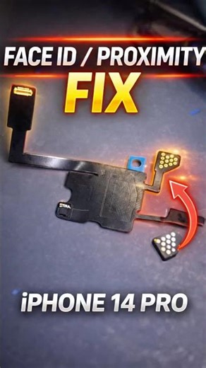 IPHONE 14 PRO PROXIMITY SENSOR / FACE ID #smartphone #iphone14pro #proximitysensor #iphonerepair