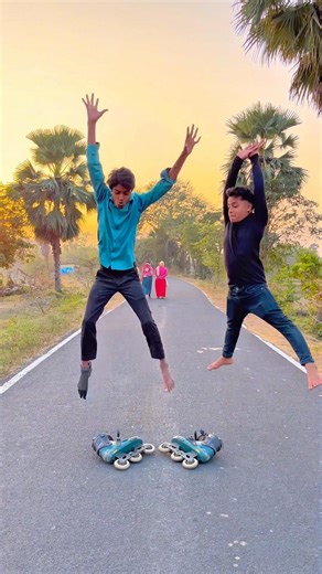 Mind-Blowing Tricks in Inline Skating 🛼😭 #rollerskating #talent #skater #shoets #tiktok #trending